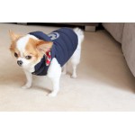 Pretty Pet Happy Hooded Coat Navy